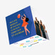 Dancing Girl Happy Birthday Confetti-exploding Greetings Card