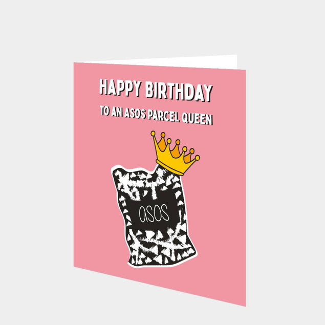 ASOS Birthday Queen Card