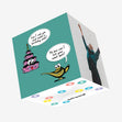Rub Or Lick Confetti-exploding Greetings Card