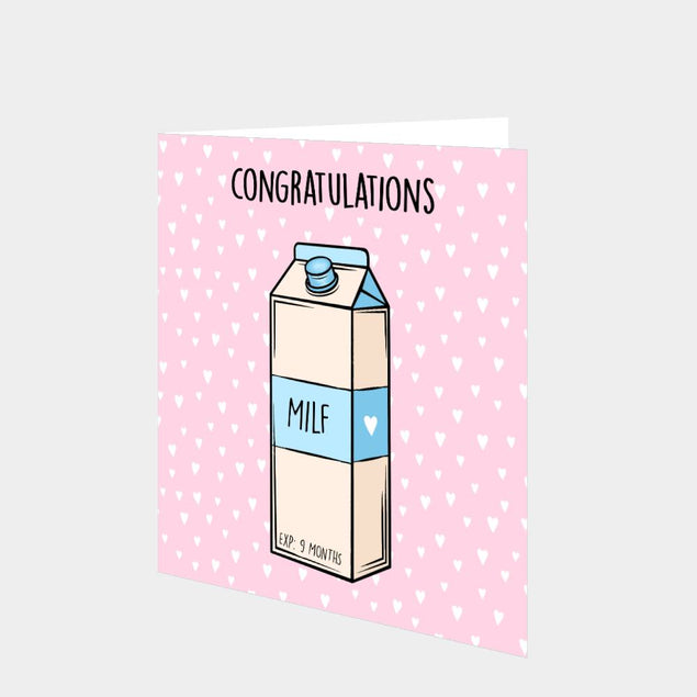 MILF Congrats Card