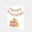Birthday Cat 22 Card