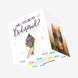 Beautiful Flowers Will You Be My Bridesmaid Confetti-exploding Greetings Card