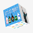 Let's Get Merry Christmas Confetti-exploding Greetings Card