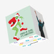 Cheer Up, Dude. It's Christmas The Grinch Confetti-exploding Greetings Card