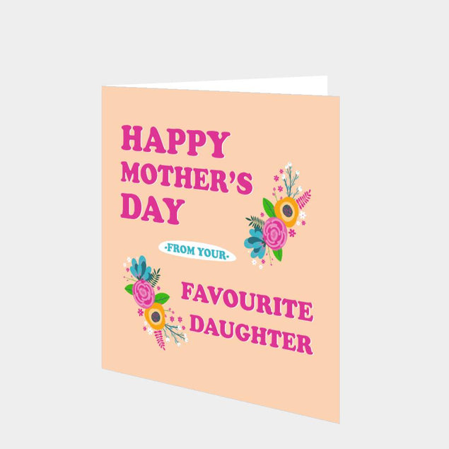Favourite Daughter Card
