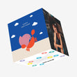 Hermit Crab New Home Confetti-exploding Greetings Card