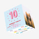 Ten Wonderful Years Of You Confetti-exploding Greetings Card