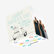 The Biggest Lambretta Fan Father's Day Confetti-exploding Greetings Card