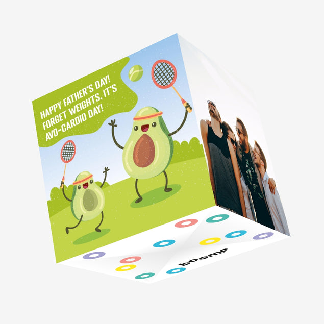 Father's Day Avo-io Day Confetti-exploding Greetings Card