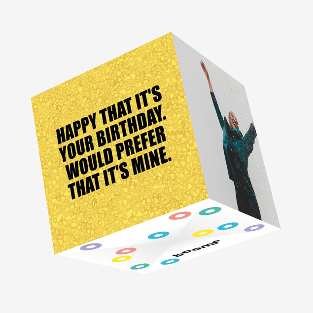Happy That It's Your Birthday Confetti-exploding Greetings Card