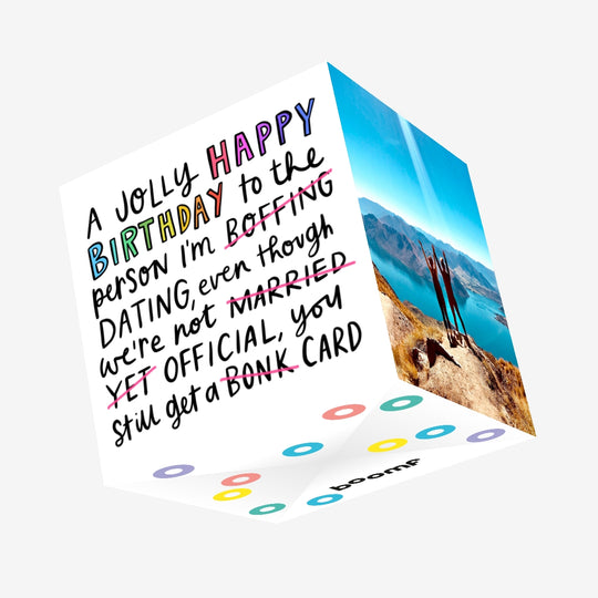 A Jolly Happy Birthday Confetti-exploding Greetings Card