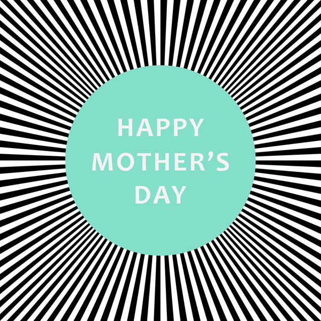 Happy Mother's Day Circle Bomb 3D Cube Card