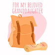 Beloved Granddaughter Map Card