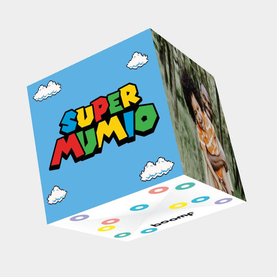 Super Mumio Bomb 3D Cube Card