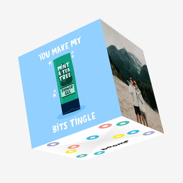 You Make My Bits Tingle Love Confetti-exploding Greetings Card