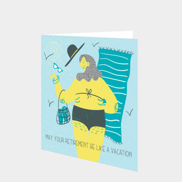 May Your Retirement Be Like A Vacation Card