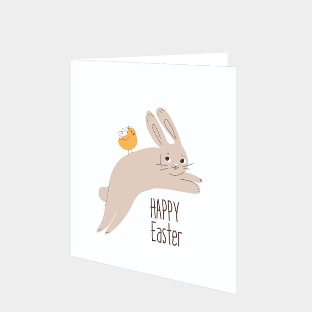 Rabbit Happy Easter Card
