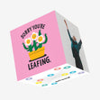 Sorry You're Leafing Confetti-exploding Greetings Card