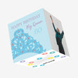 Happy 60th Birthday My Queen Confetti-exploding Greetings Card