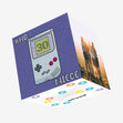 Retro Tetris Happy 30th Birthday Niece Confetti-exploding Greetings Card