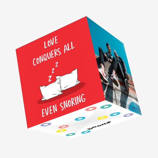 Love Conquers All Confetti-exploding Greetings Card