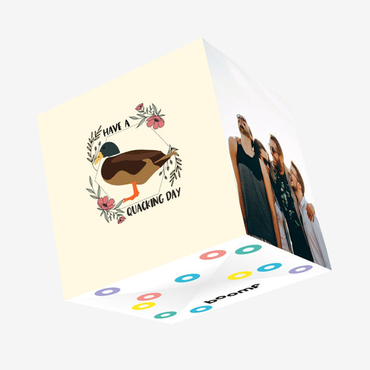 Have A Quacking Day Duck Birthday Confetti-exploding Greetings Card
