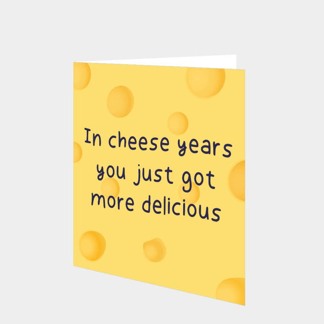 In Cheese Years Card