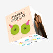 Ha-Pea Birthday Confetti-exploding Greetings Card