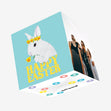 Easter Rabbit Confetti-exploding Greetings Card