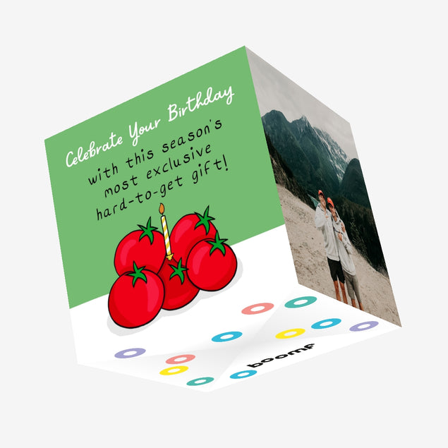 Hard-to-get Gift Birthday Confetti-exploding Greetings Card