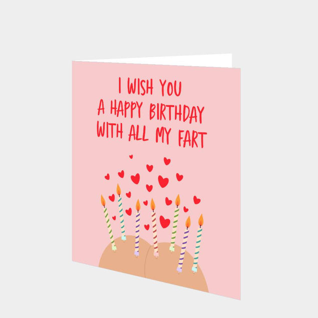 Birthday Farts Card