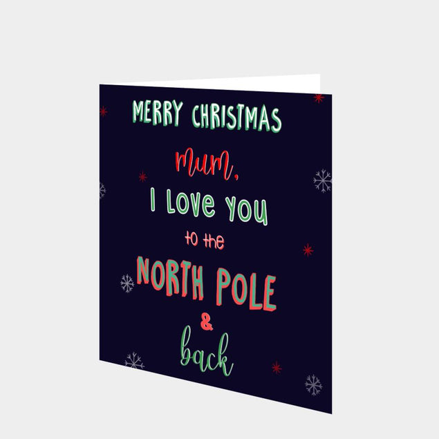 Merry Christmas Mum Card