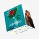 I Love You Flower Confetti-exploding Greetings Card