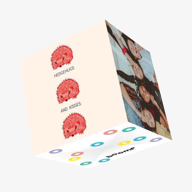 Hedgehugs Confetti-exploding Greetings Card