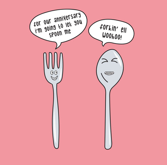 I'm Going To Let You Spoon Me Card