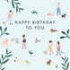 Dogs Happy Birthday Card