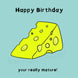 Happy Birthday Mature Card