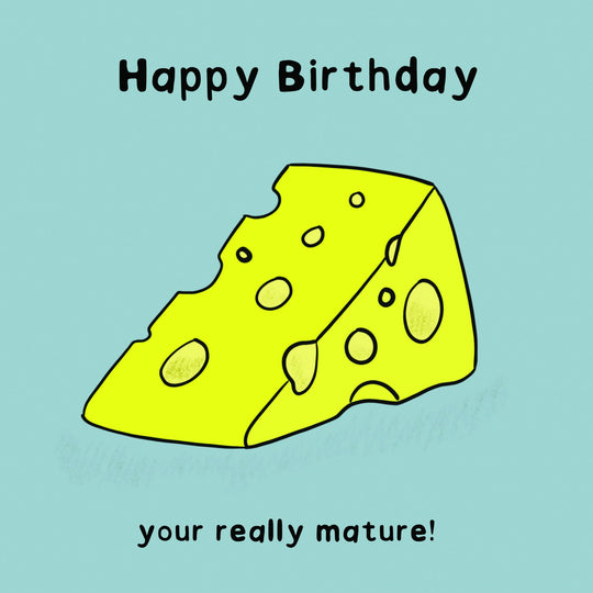 Happy Birthday Mature Card