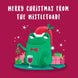Funny Toad Christmas Card