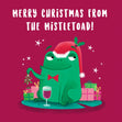 Funny Toad Christmas Card - 1