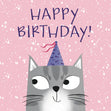 Tabby Cat Birthday Card - 1