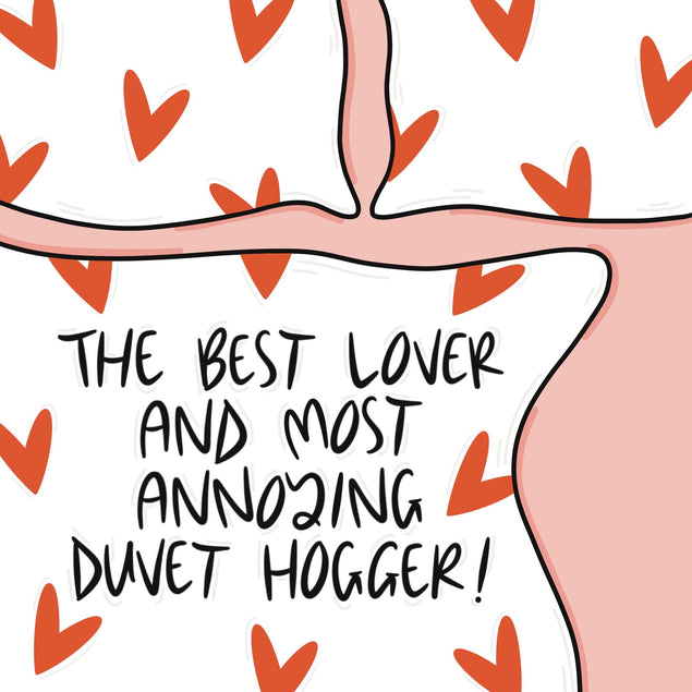 Duvet Lover Card