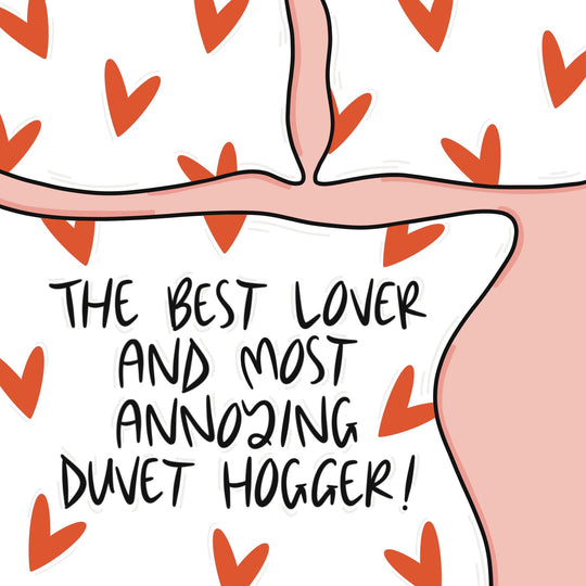 Duvet Lover Card