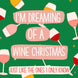 Wine Christmas Card