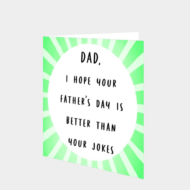 Better Than Your Jokes Card