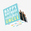 Favourite Uncle Confetti-exploding Greetings Card