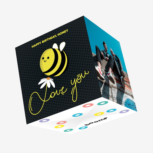 Happy Birthday Honey Confetti-exploding Greetings Card