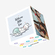 Sleeping Baby Welcome Confetti-exploding Greetings Card