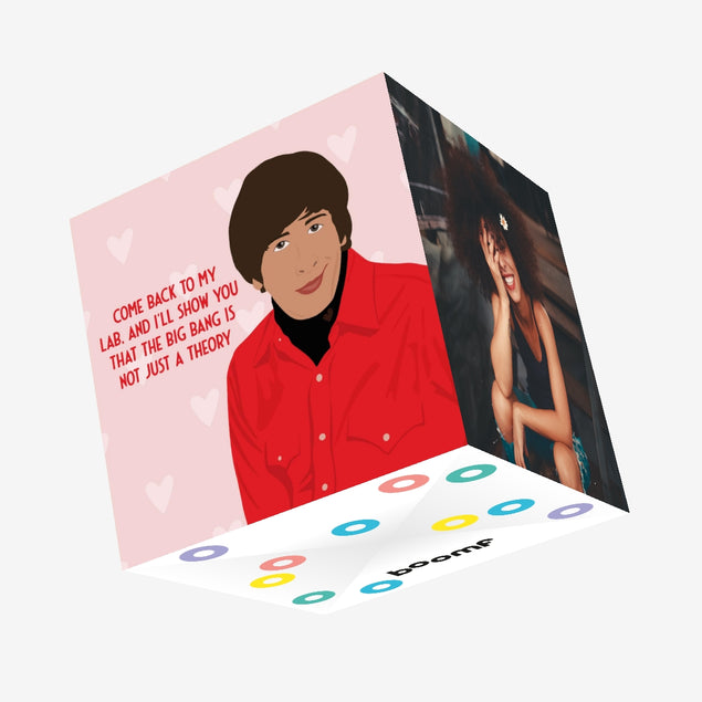 Big Bang Is Not Just A Theory Confetti-exploding Greetings Card