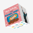 Scrummy Hubby Big Nob Birthday Confetti-exploding Greetings Card